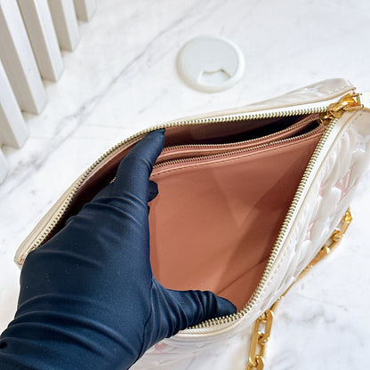 LV Coussin PM in Dream Cream