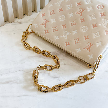 LV Coussin PM in Dream Cream