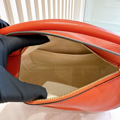 Loewe Small Puzzle in Orange Red