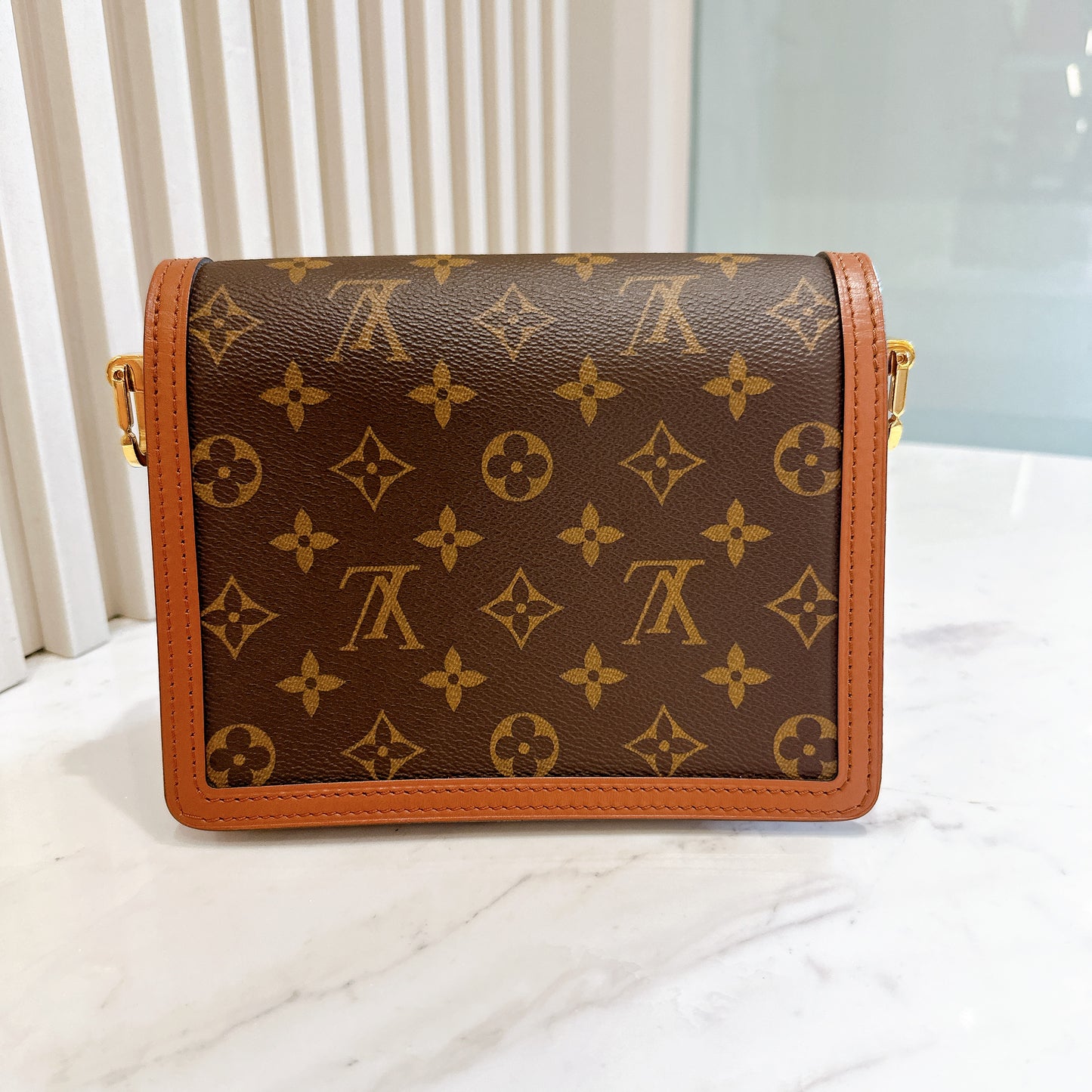 LV Monogram Reverse Mini Dauphine