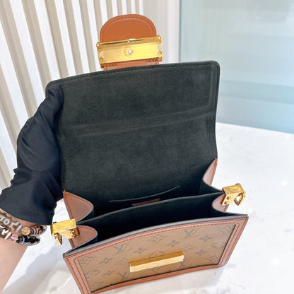 LV Monogram Reverse Mini Dauphine