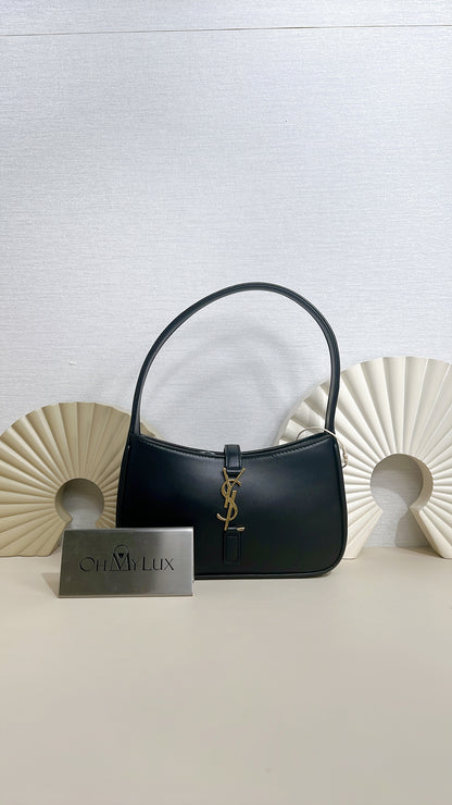 YSL Le 5 A Mini in Black