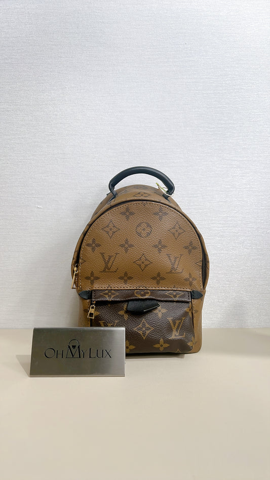 LV Palm Spring Mini in Reverse Monogram