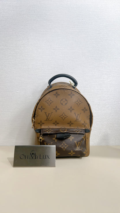 LV Palm Spring Mini in Reverse Monogram