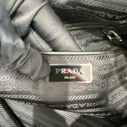Prada Tessuto Nylon Tote Bag In Army Green