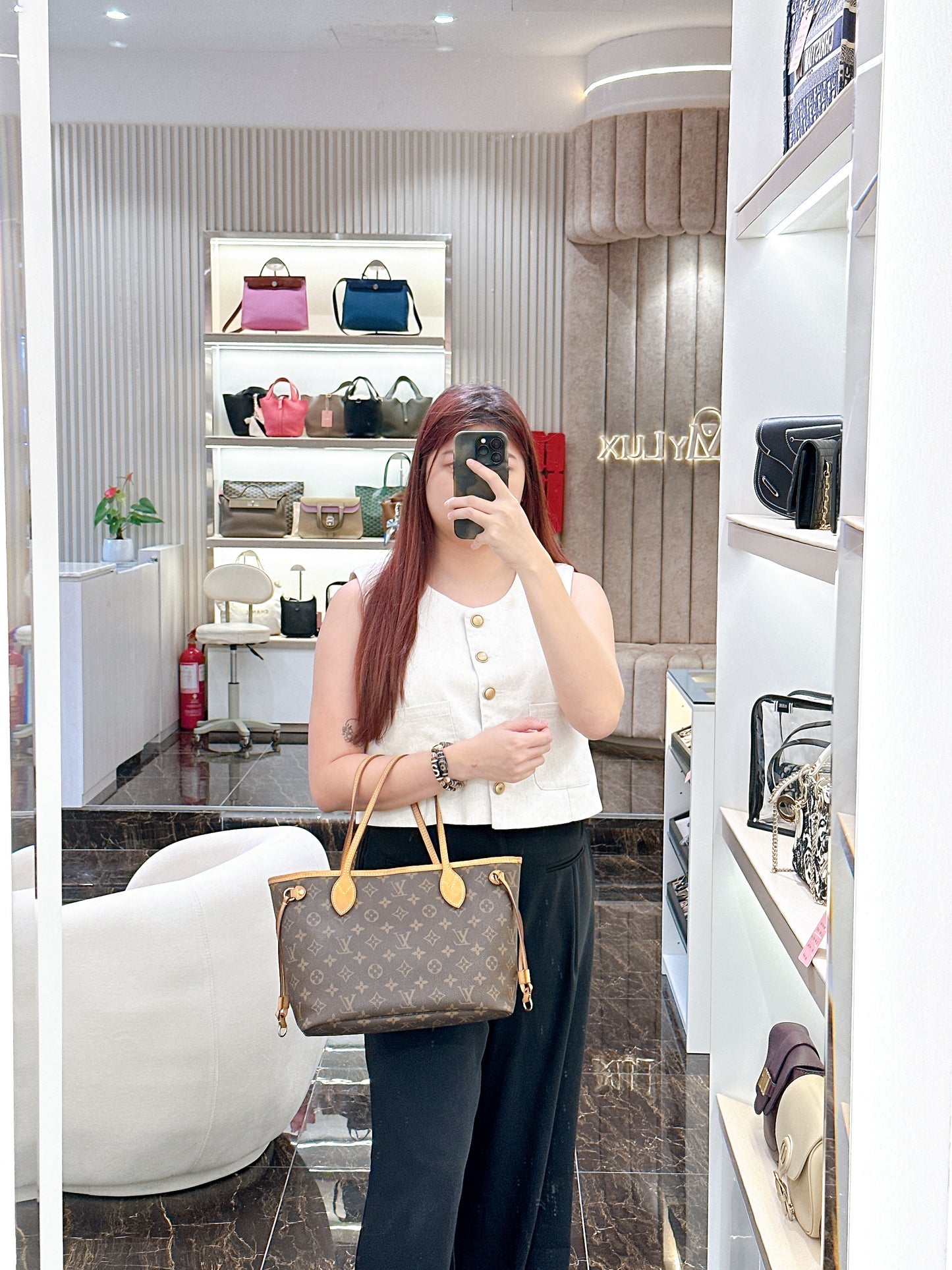 LV Monogram Neverfull PM