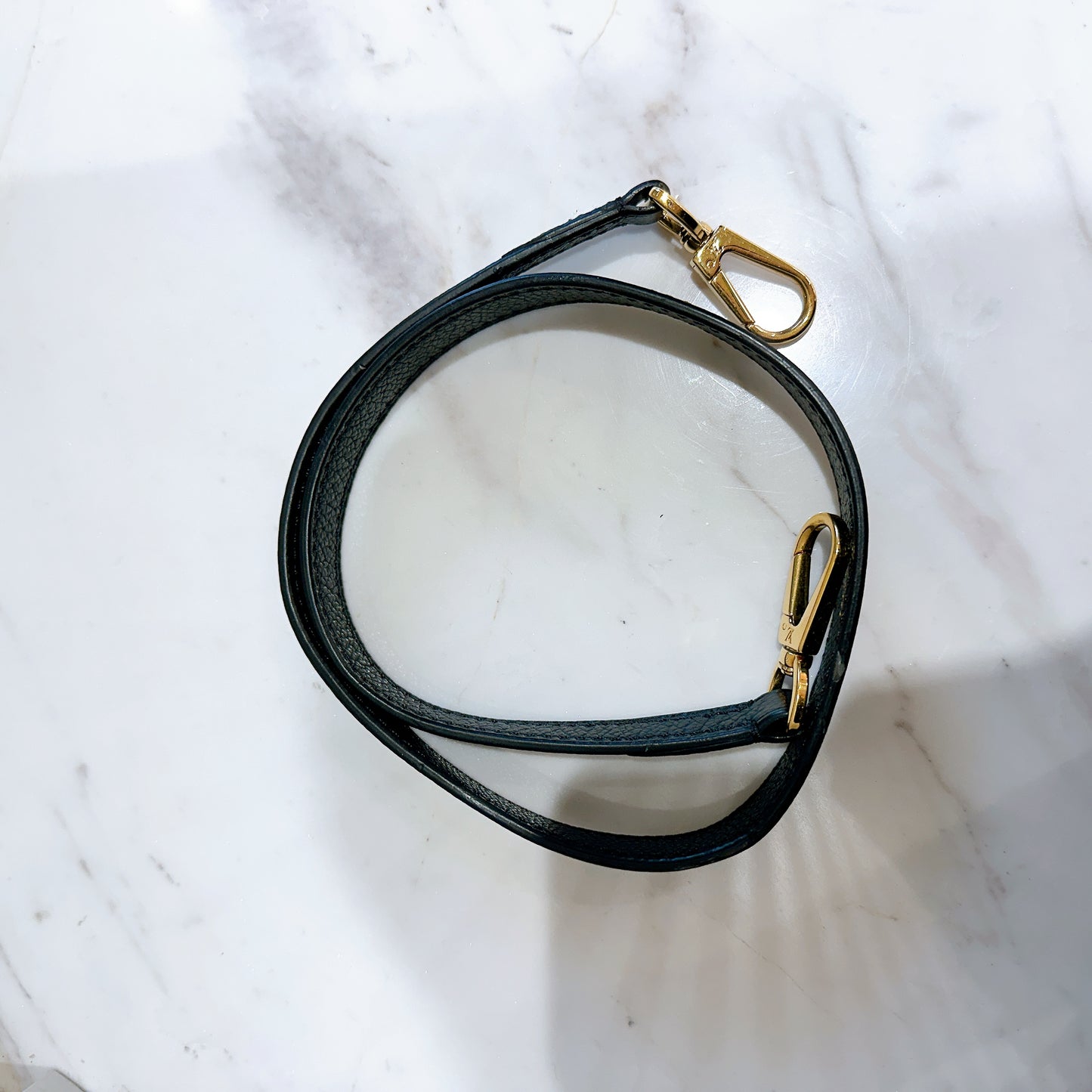 LV Montaigne MM in Black Empreinte Leather