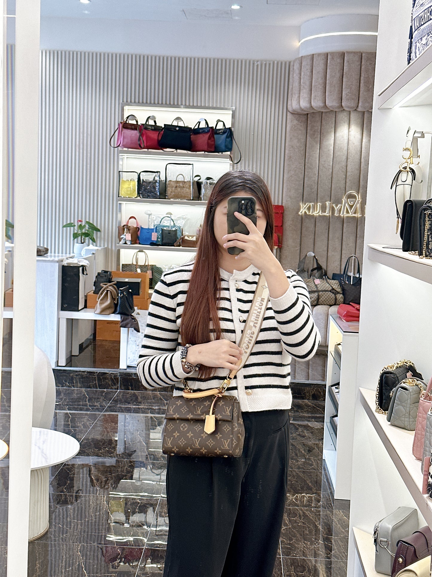 LV Monogram Mini Clunny