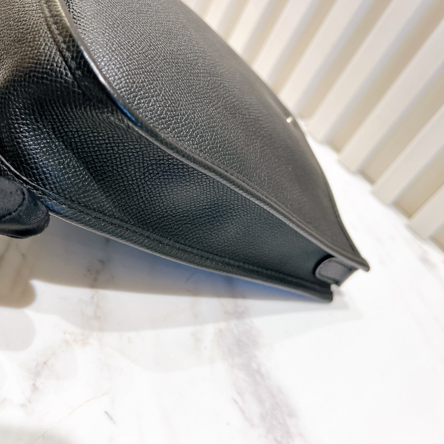 Hermes Mini Evelyne Epsom Noir PHW