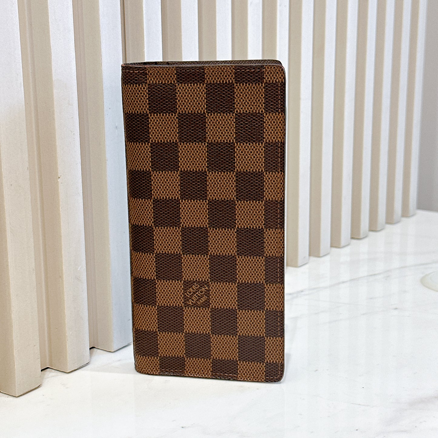 LV Damier Ebene Brazza Wallet
