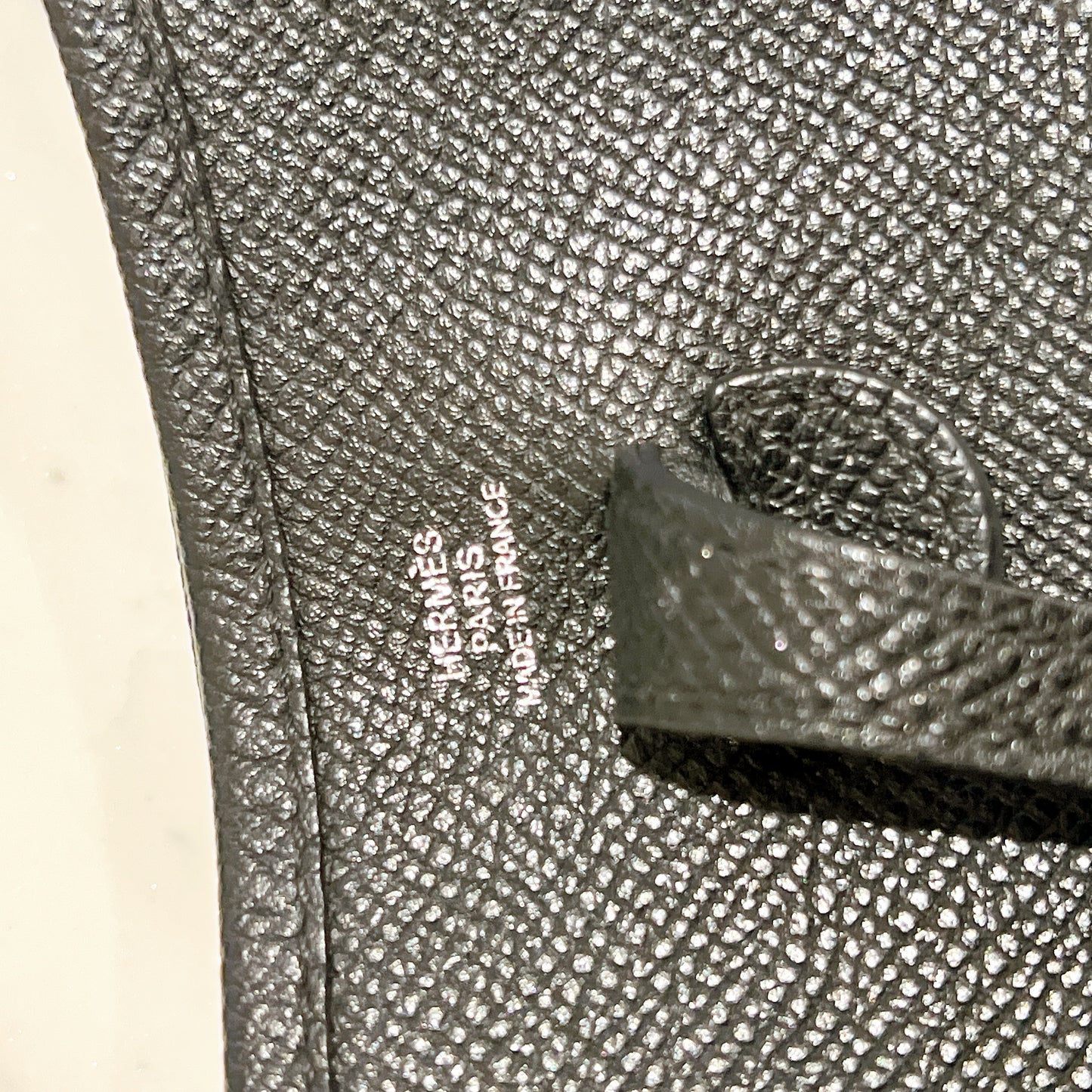 Hermes Mini Evelyne Epsom Noir PHW