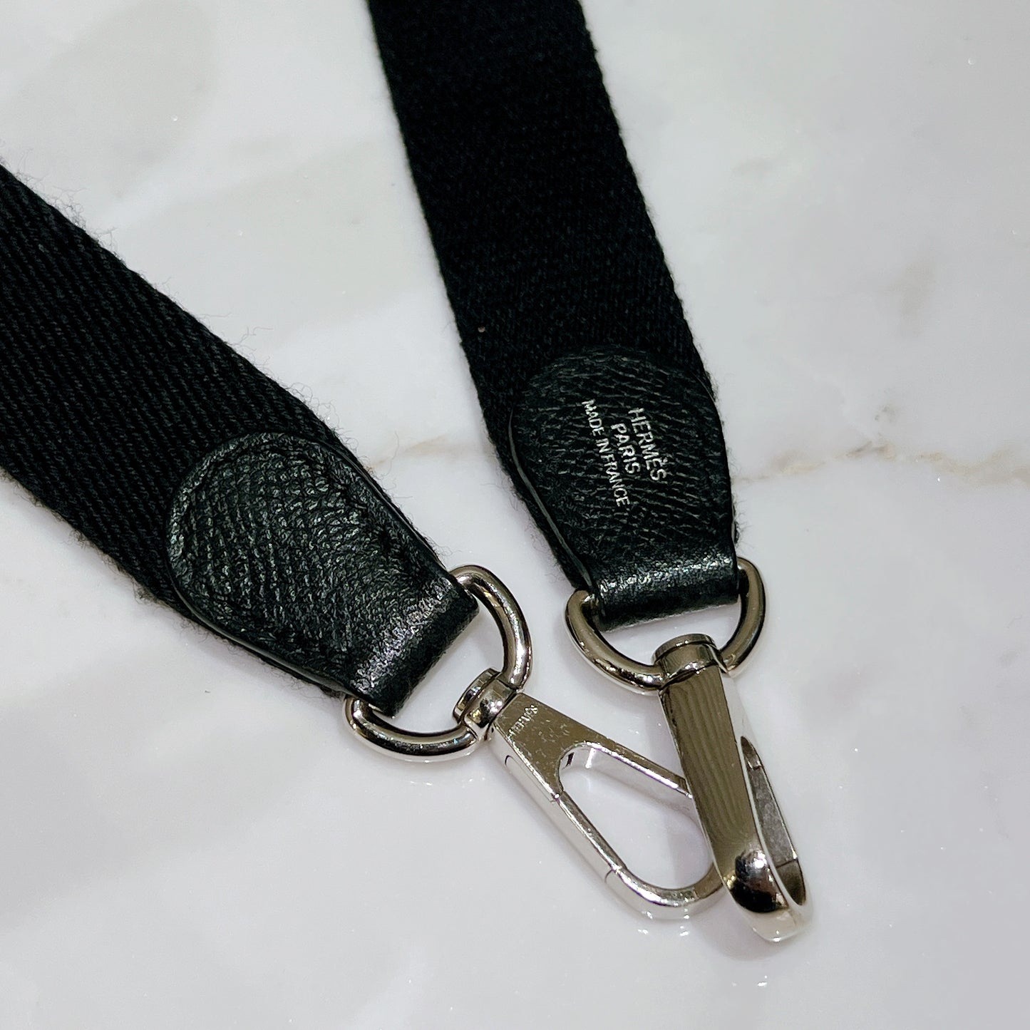 Hermes Mini Evelyne Epsom Noir PHW