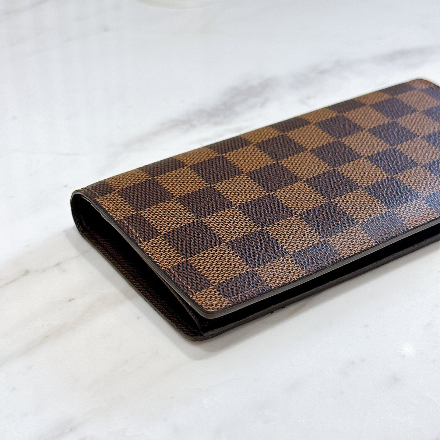 LV Damier Ebene Brazza Wallet
