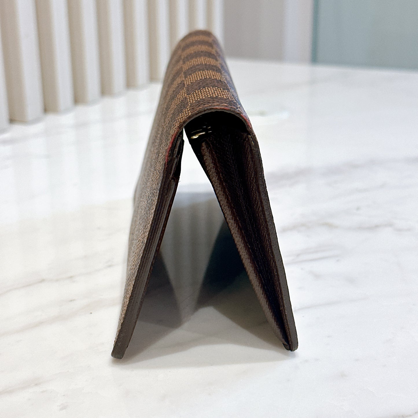 LV Damier Ebene Brazza Wallet