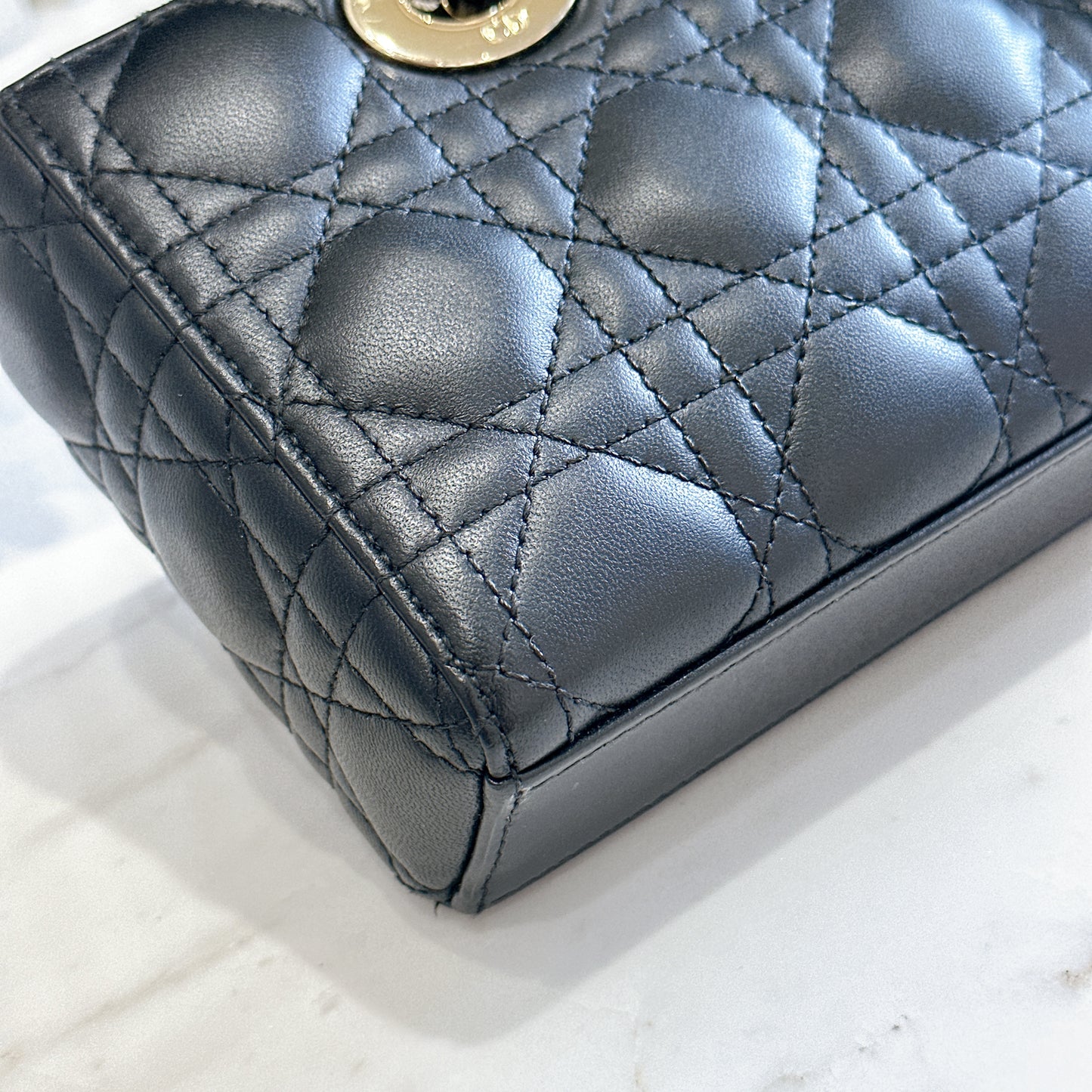 Lady D Joy Small in Black GHW