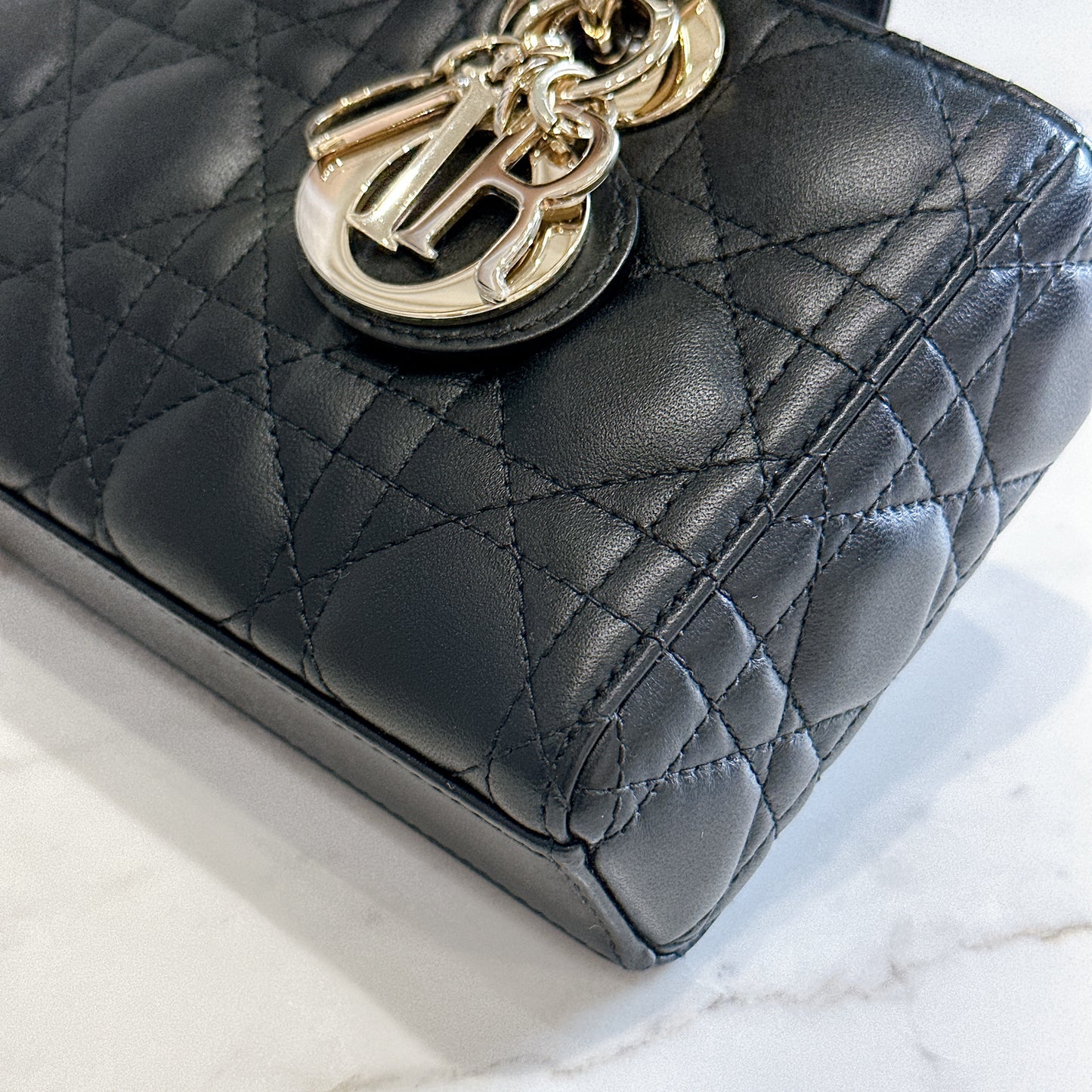 Lady D Joy Small in Black GHW