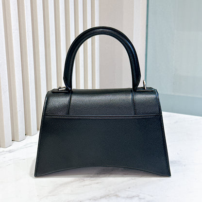 Balenciaga Hourglass Black Small in Calfskin