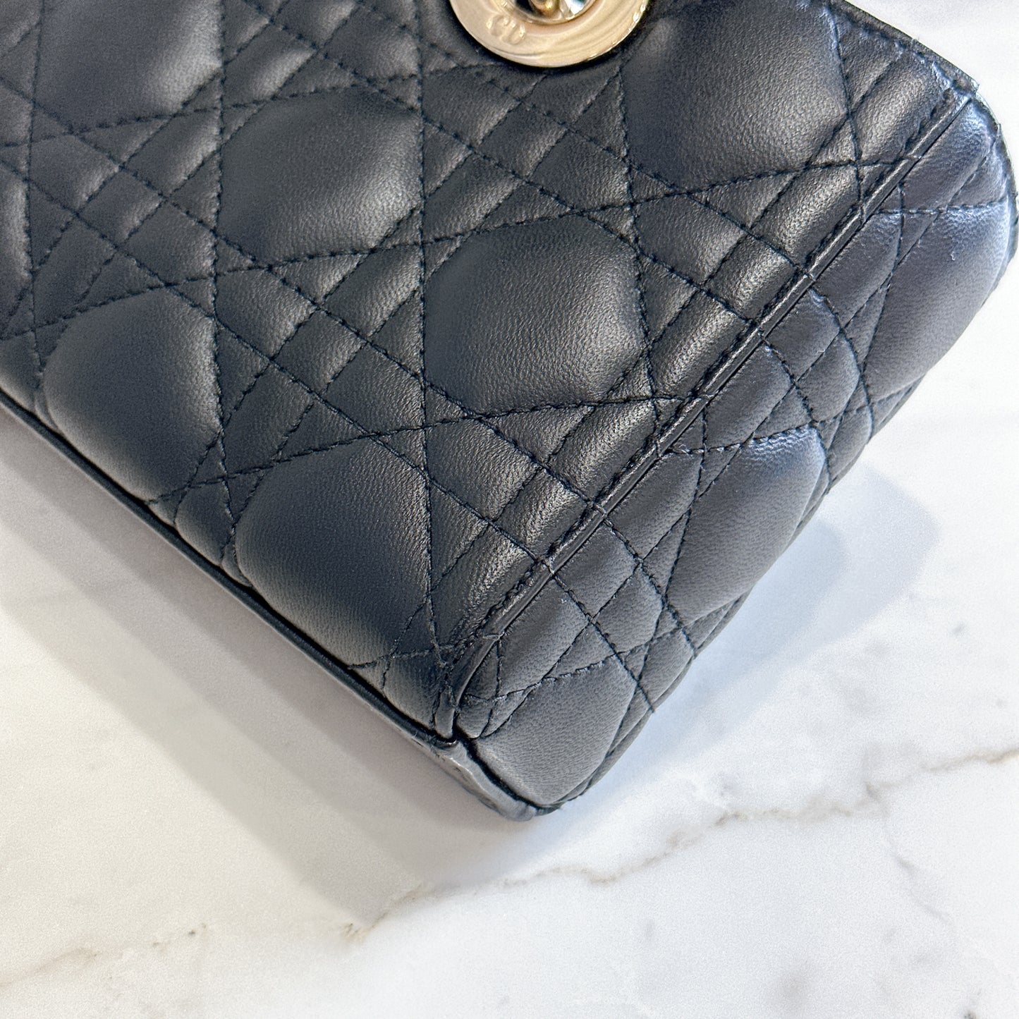 Lady D Joy Small in Black GHW