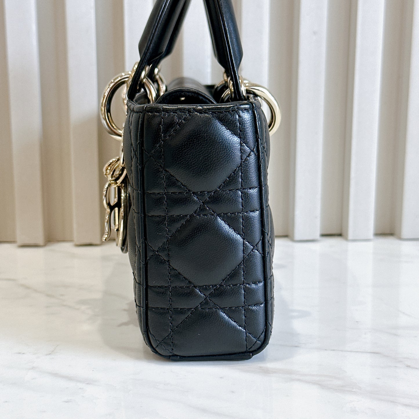 Lady D Joy Small in Black GHW