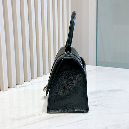 Balenciaga Hourglass Black Small in Calfskin