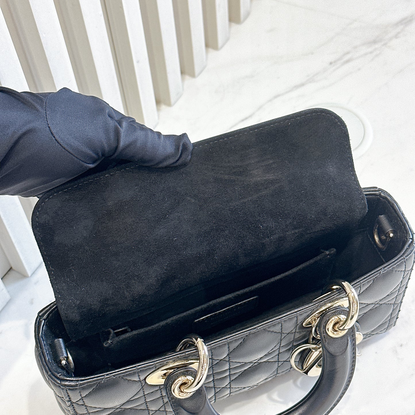Lady D Joy Small in Black GHW