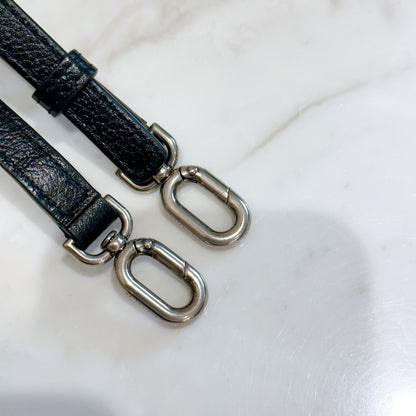 Balenciaga Hourglass Black Small in Calfskin