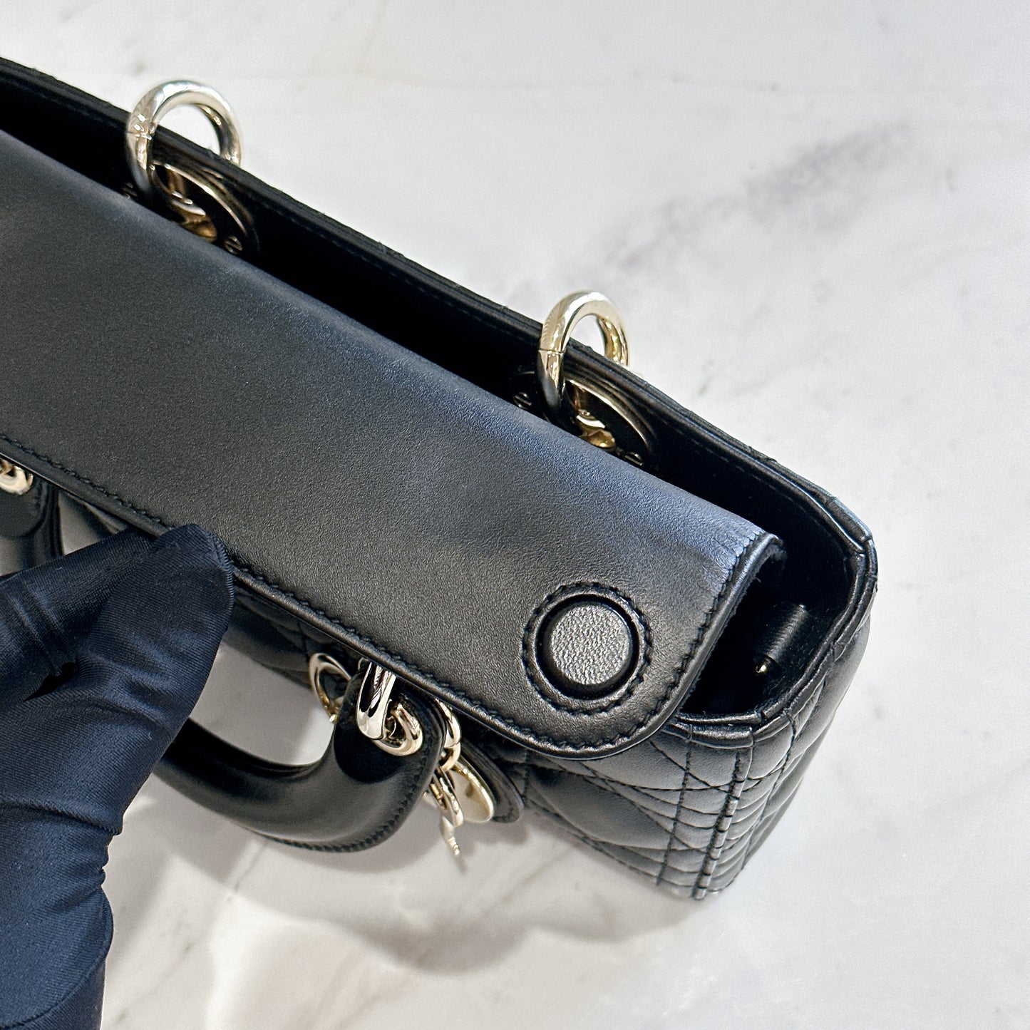 Lady D Joy Small in Black GHW