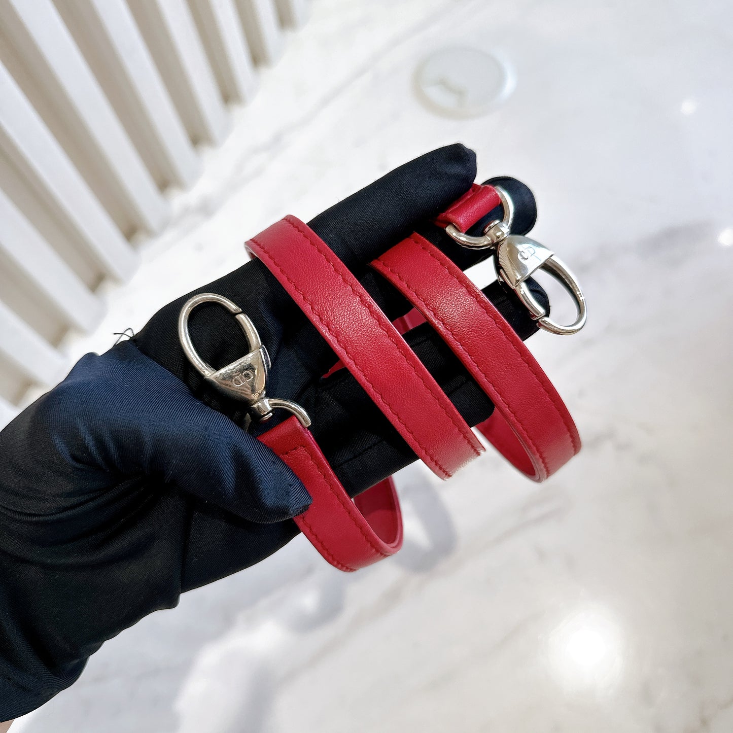 Lady Dior Medium In Red