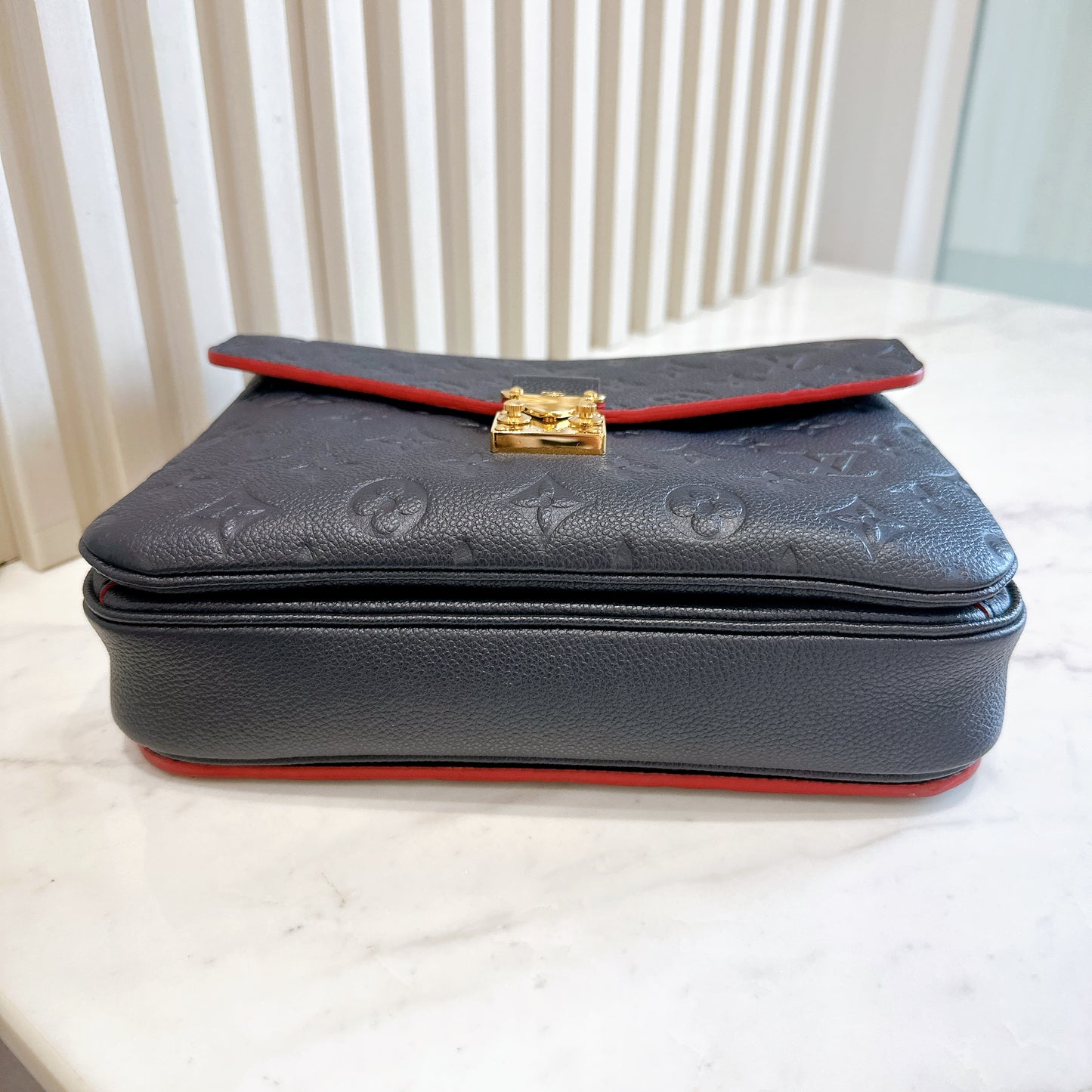 LV Pochette Metis Marine Rouge