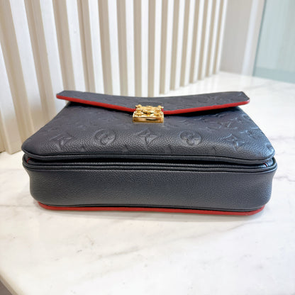 LV Pochette Metis Marine Rouge