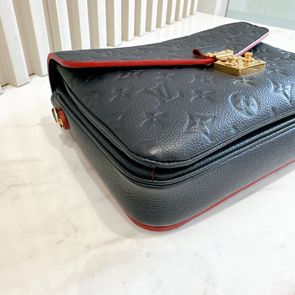 LV Pochette Metis Marine Rouge