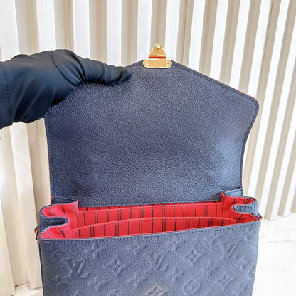 LV Pochette Metis Marine Rouge