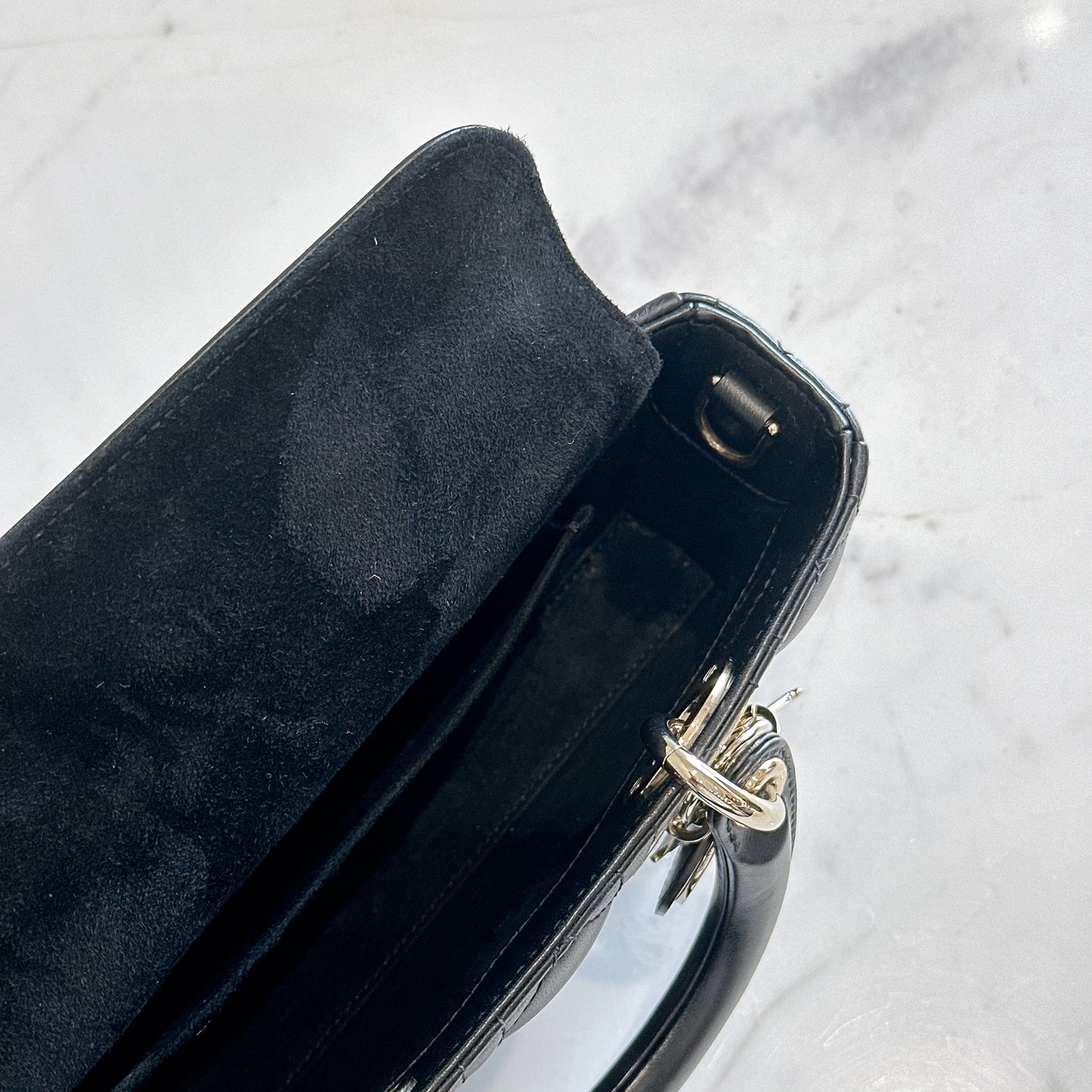 Lady D Joy Small in Black GHW