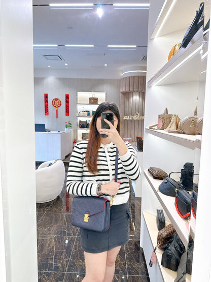 LV Pochette Metis Marine Rouge