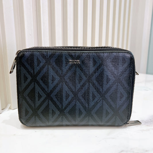 CD Diamond Pouch With Strap