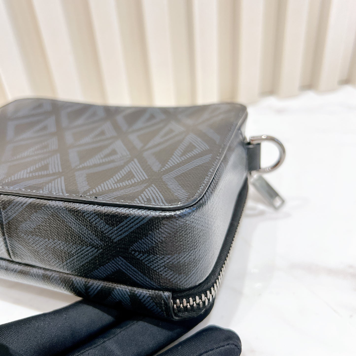 CD Diamond Pouch With Strap
