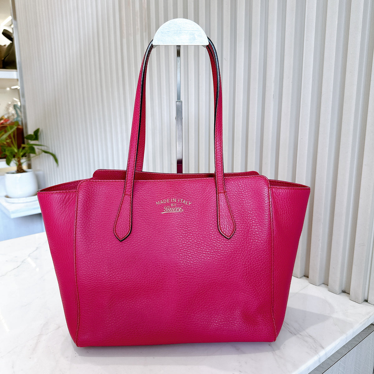 Gucci Swing Pink Tote Bag