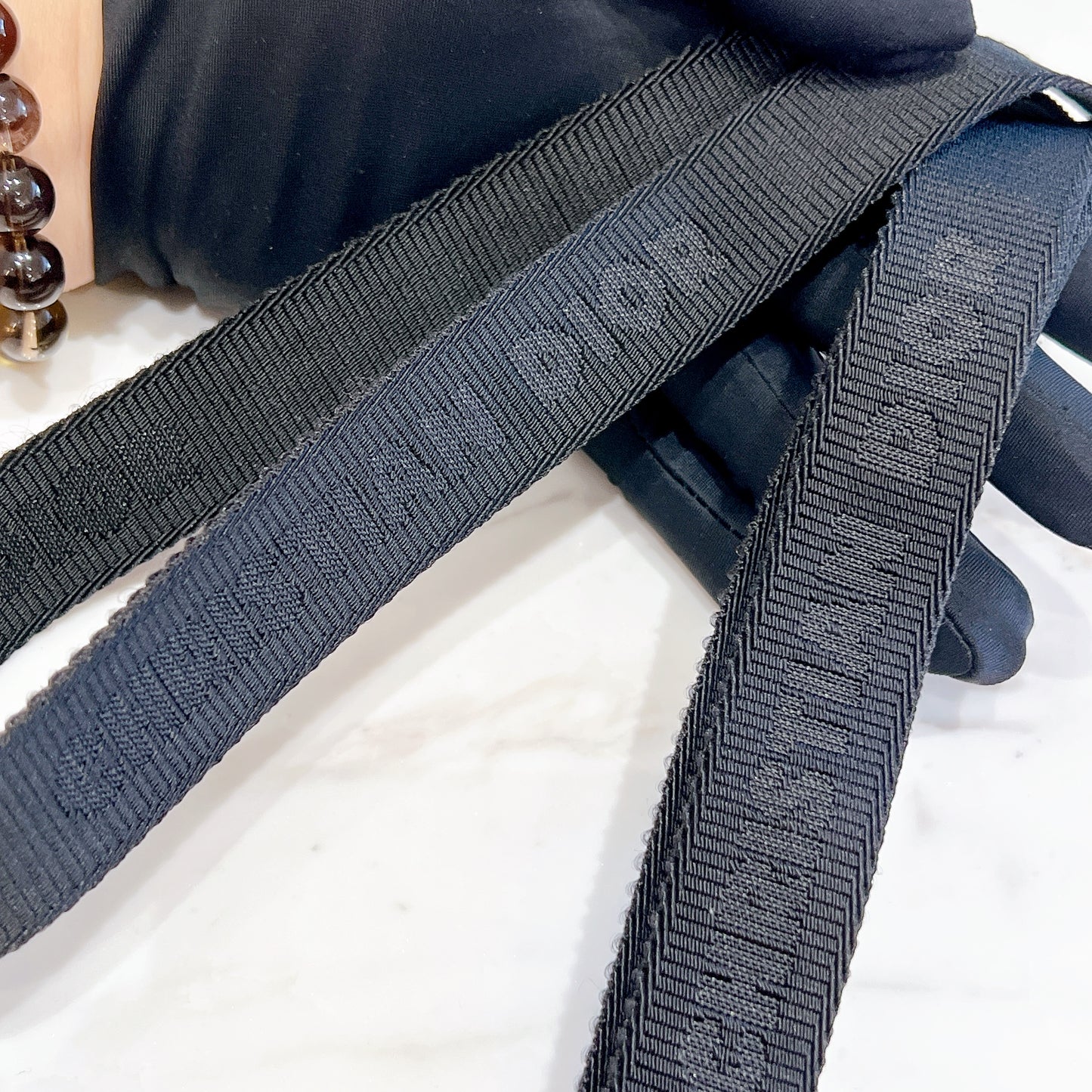 CD Diamond Pouch With Strap