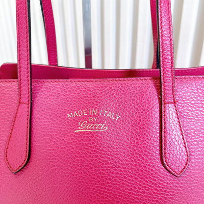 Gucci Swing Pink Tote Bag