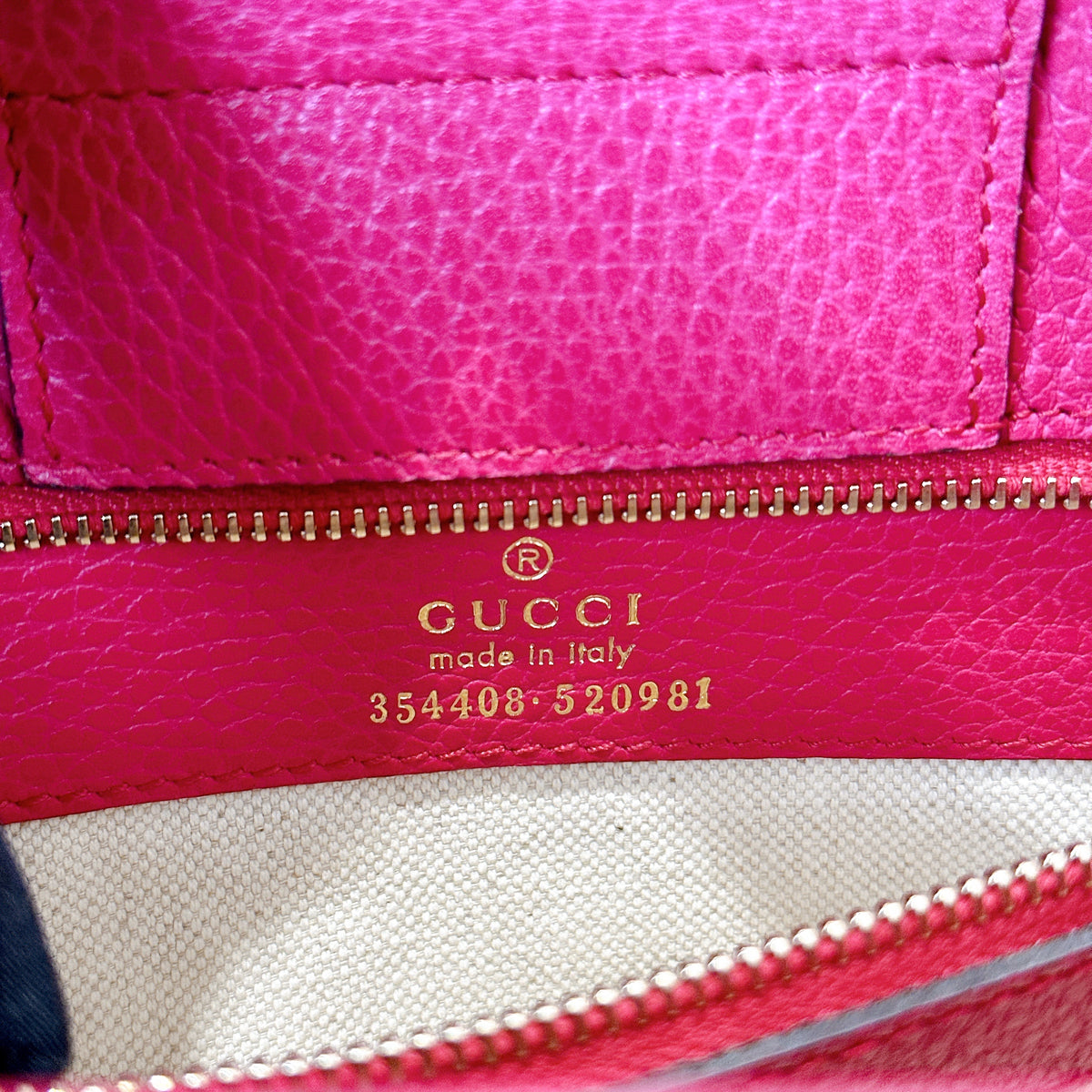 Gucci Swing Pink Tote Bag
