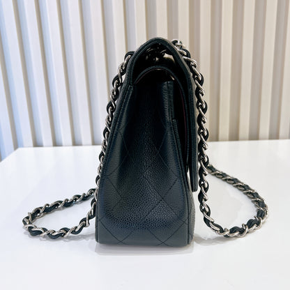 Chanel Classic Jumbo Caviar in Black SHW