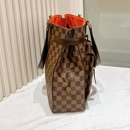 LV Uzes Tote in Damier Ebene