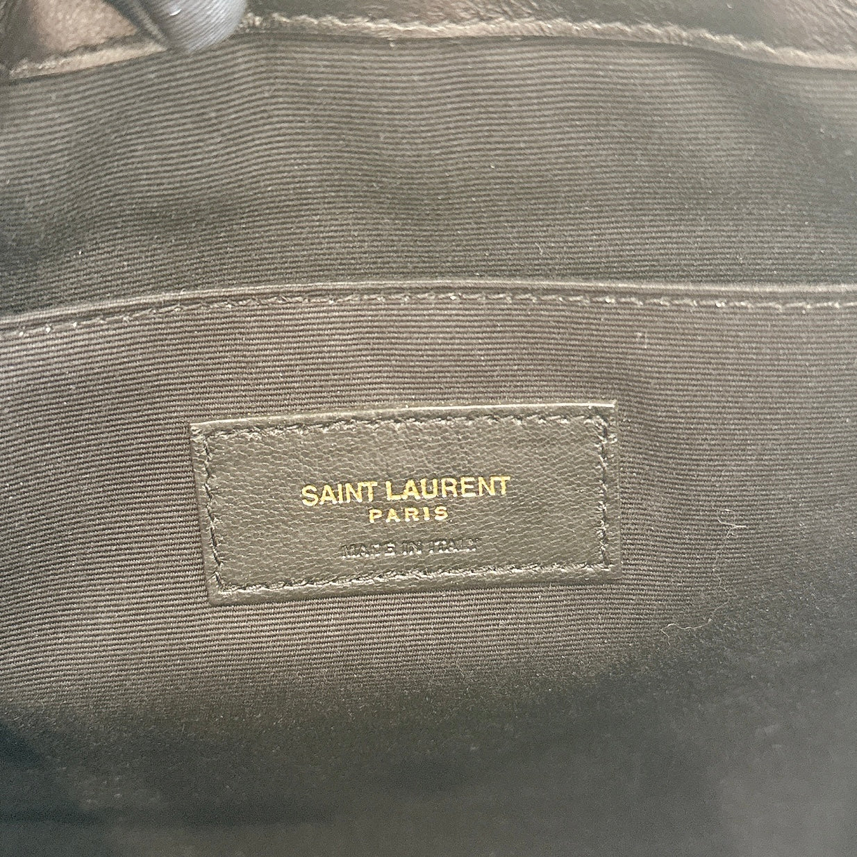 YSL Cassandre Clutch in Black