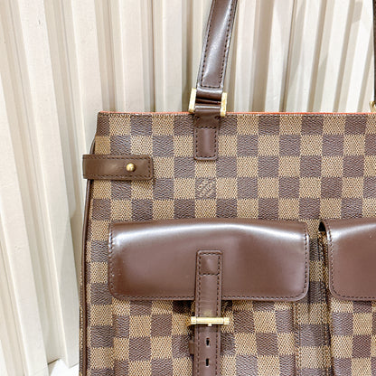 LV Uzes Tote in Damier Ebene