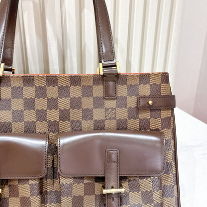 LV Uzes Tote in Damier Ebene