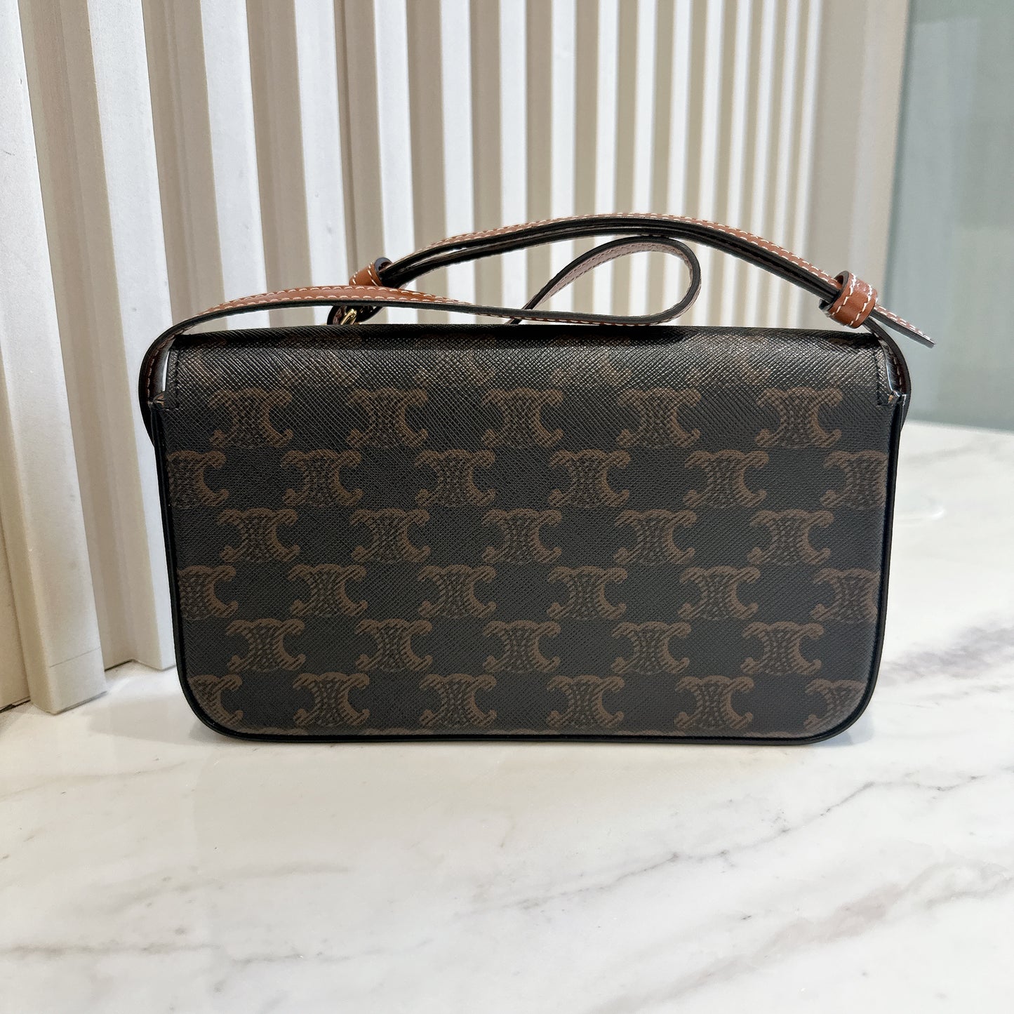 Celine Bag Claude in Triomphe Canvas