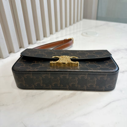 Celine Bag Claude in Triomphe Canvas
