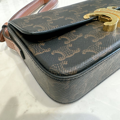 Celine Bag Claude in Triomphe Canvas