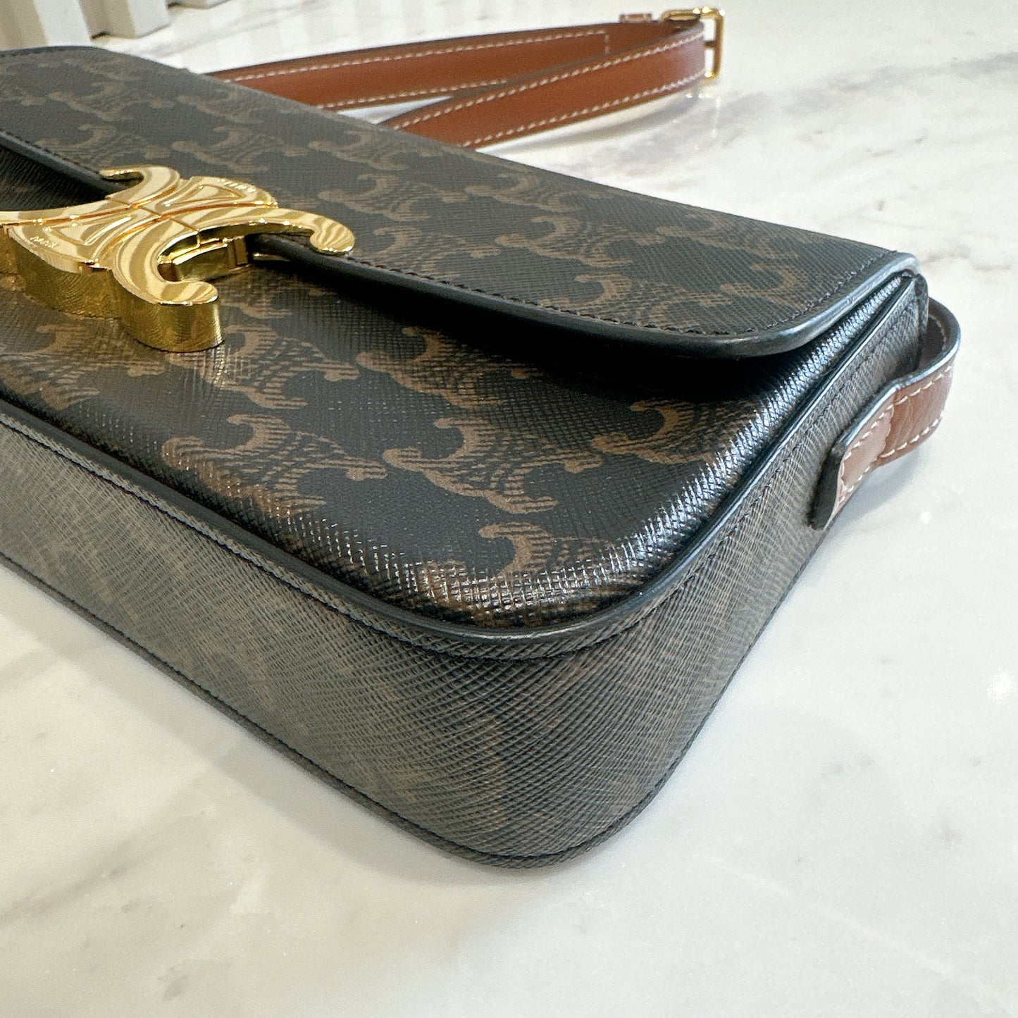 Celine Bag Claude in Triomphe Canvas