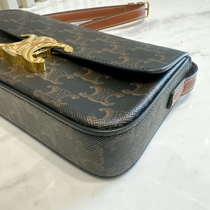 Celine Bag Claude in Triomphe Canvas